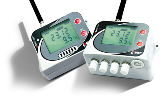 Comet WebSensor - remote CO2 concentration thermometer hygrometer