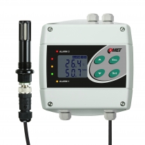 Compressed air temperature and humidity regulator with 230Vac/8A relays, cable 4 meters