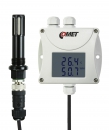 Compressed air RH+T transmitter with RS485 output, cable 4 meters