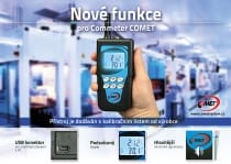 Thermo-hygro-barometer with external probe, cable 4 meters