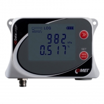 Datalogger for external CO2 probe up to 10.000 ppm with built-in atmospheric pressure sensor