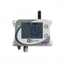WiFi temperature and relative humidity sensor for two external probes