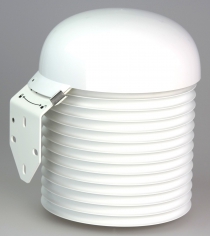 Radiation Shield for Weather Sensors, actively ventilated with built-in fan
