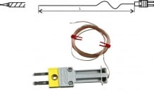GD260 thermocouple "K" wire probe 2m