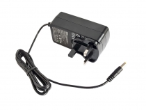 AC/DC adapter 120Vac to 24Vdc/1A, switch-mode, UK