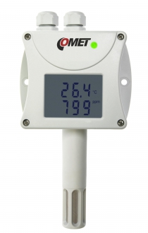 Temperature, humidity, CO2 transmitter with RS485 interface