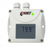 CO2 concentration transmitter with RS232 interface, internal carbon dioxide sensor