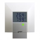 CO2 concentration and temperature transmitter with 4-20mA outputs, built-in sensors