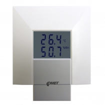 Interior temperature, humidity transmitter with 0-10V output