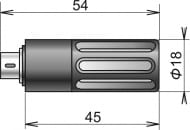 Digital temperature/humidity probe