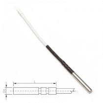 Pt1000TR125/C, temperature probe, cable 1 m