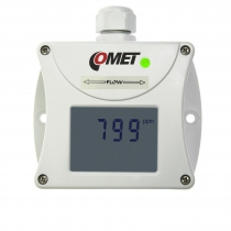CO2 concentration transmitter with 4-20 mA output, duct mount