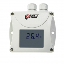 Temperature transmitter with RS232 interface